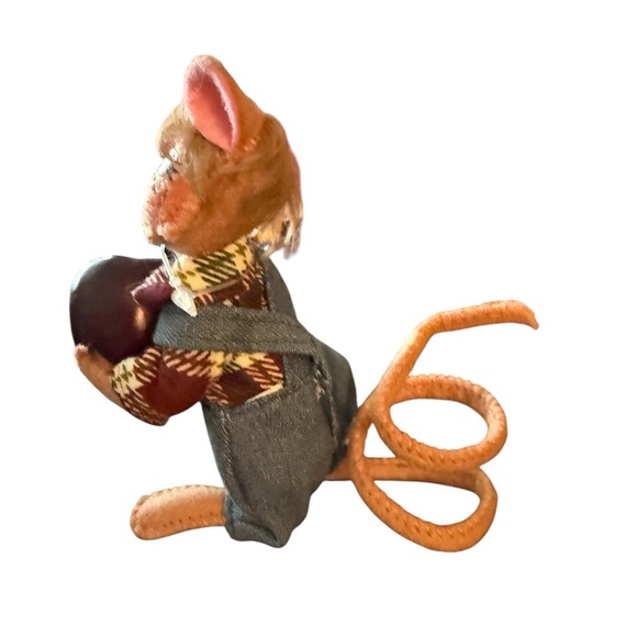 🐭 Annalee Fall Harvest Mouse with Apple – 5” - Picture 5 of 7